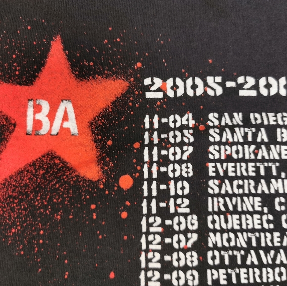 BRYAN ADAMS 2005-2006 TOUR Men's SHIRT Size LARGE - Picture 6 of 8